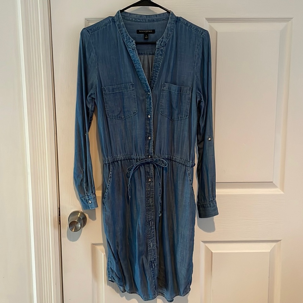 Banana Republic denim dress